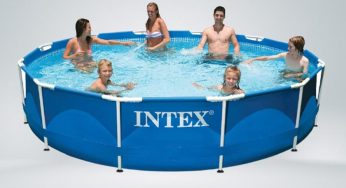 Intex 12-Foot Metal Frame  Pool Set, 30-Inch, Above-ground