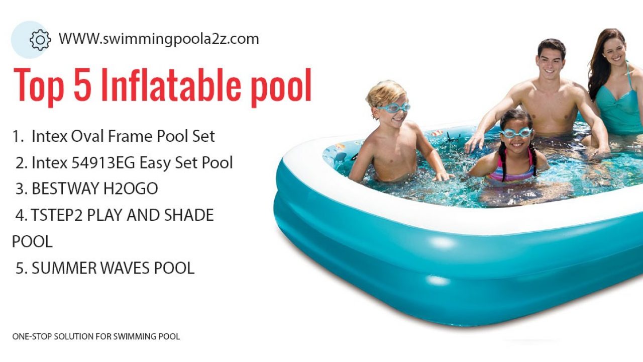 oval inflatable pool