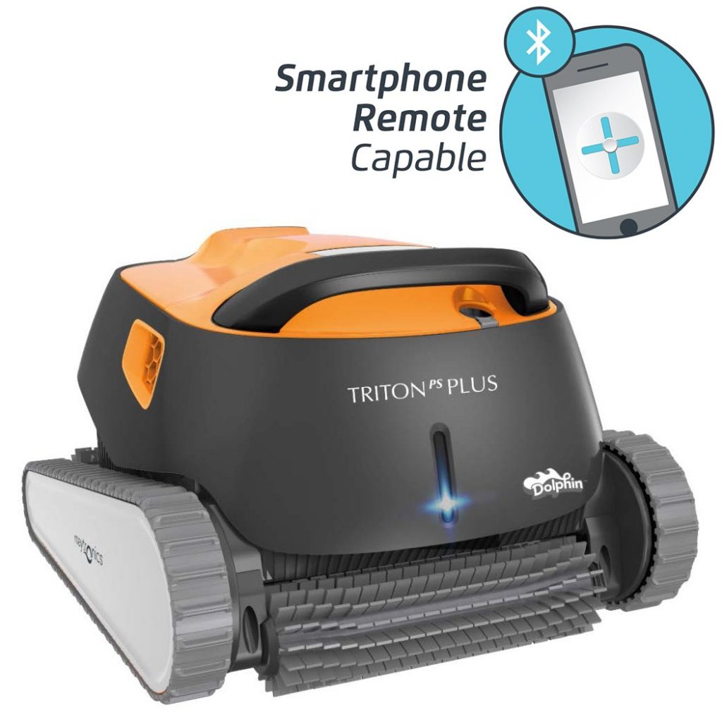 Dolphin triton ps automatic robotic pool cleaner review