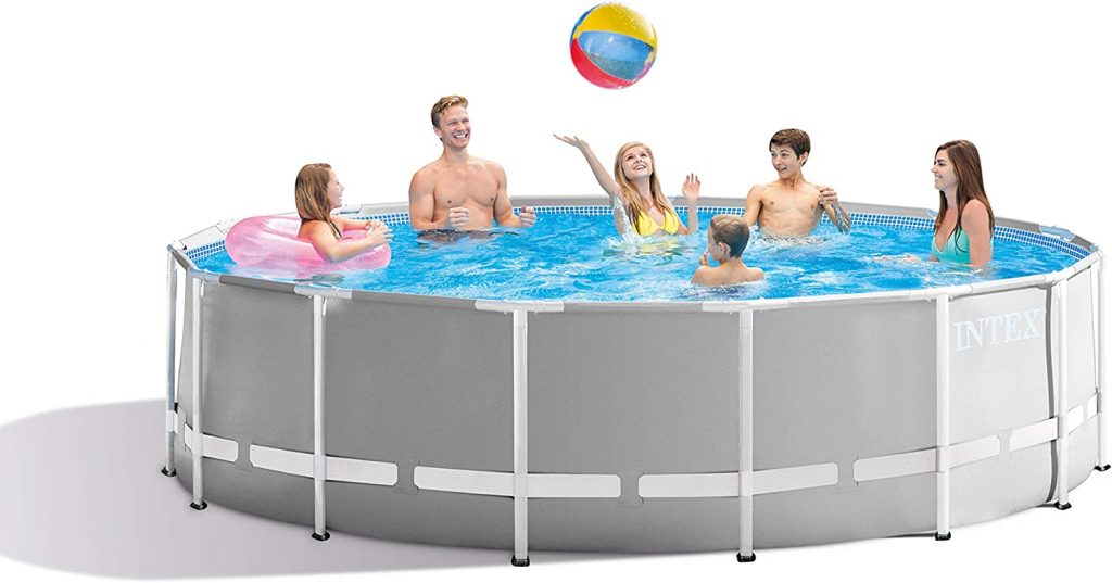 Intex Round Prism Frame Pool Set review