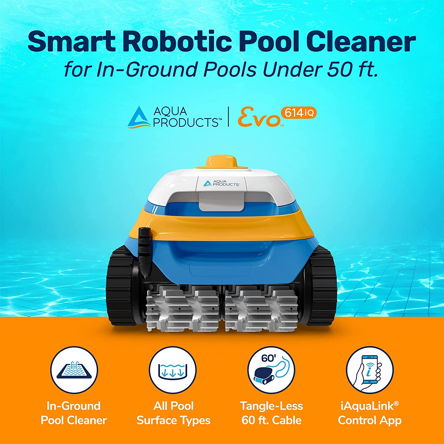 Aqua Products EVO614IQ Evo 614 iQ Automatic Robotic Cleaner Review