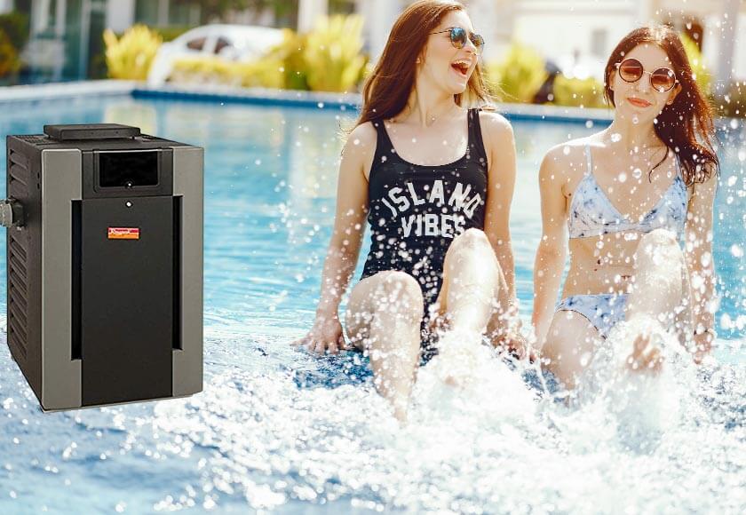 Raypak digital natural gas pool heater 336k BTU review