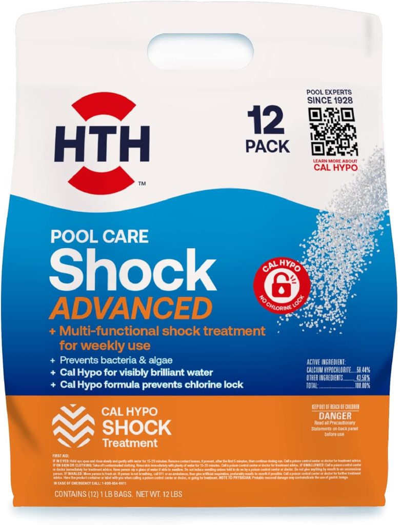 HTH 52037 Swimming Pool Care Shock Advanced