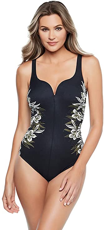 Miraclesuit Women's Temptress Tummy Control Soft Cup One Piece Swimsuit