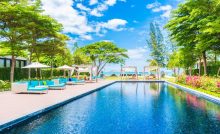 How long is a standard swimming pool
