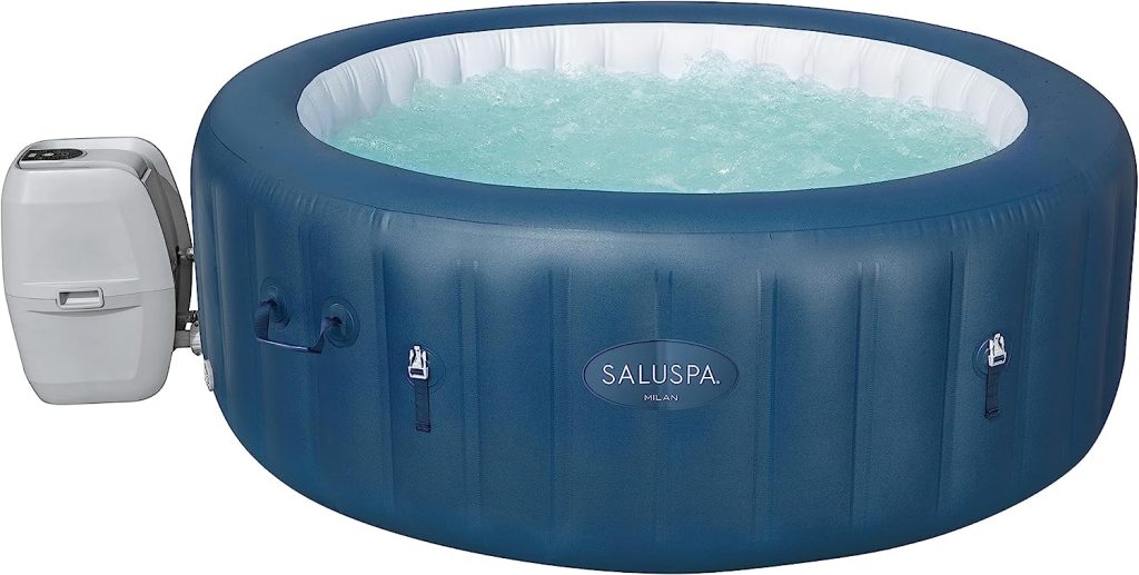 Bestway SaluSpa Milan AirJet 2 to 6 Person Inflatable Hot Tub