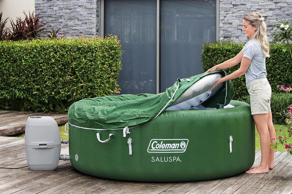 Coleman Saluspa Inflatable Hot Tub Spa Review Swimmingpool A2z