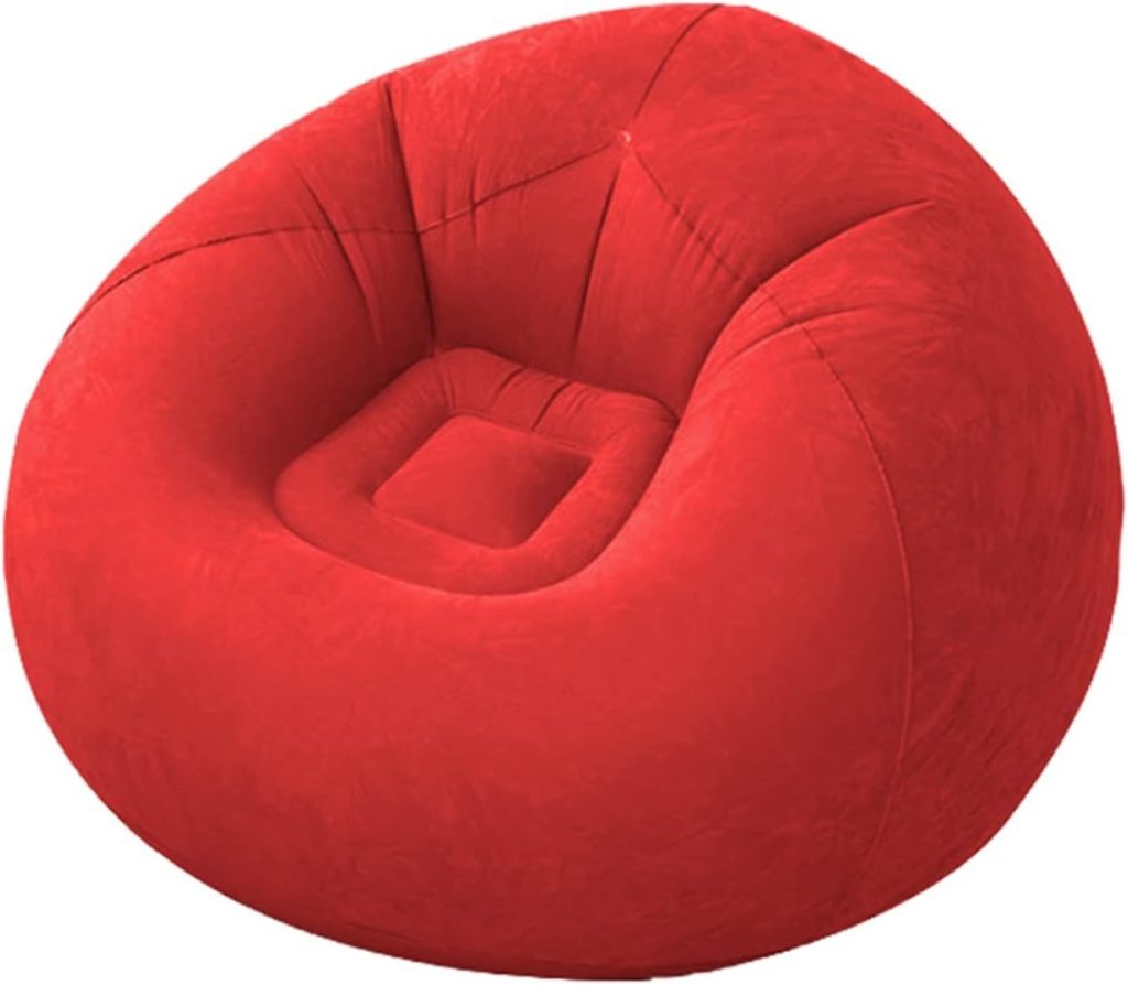 7. ZYJBM Large Inflatable Sofa Chairs Single Lazy Sofa
