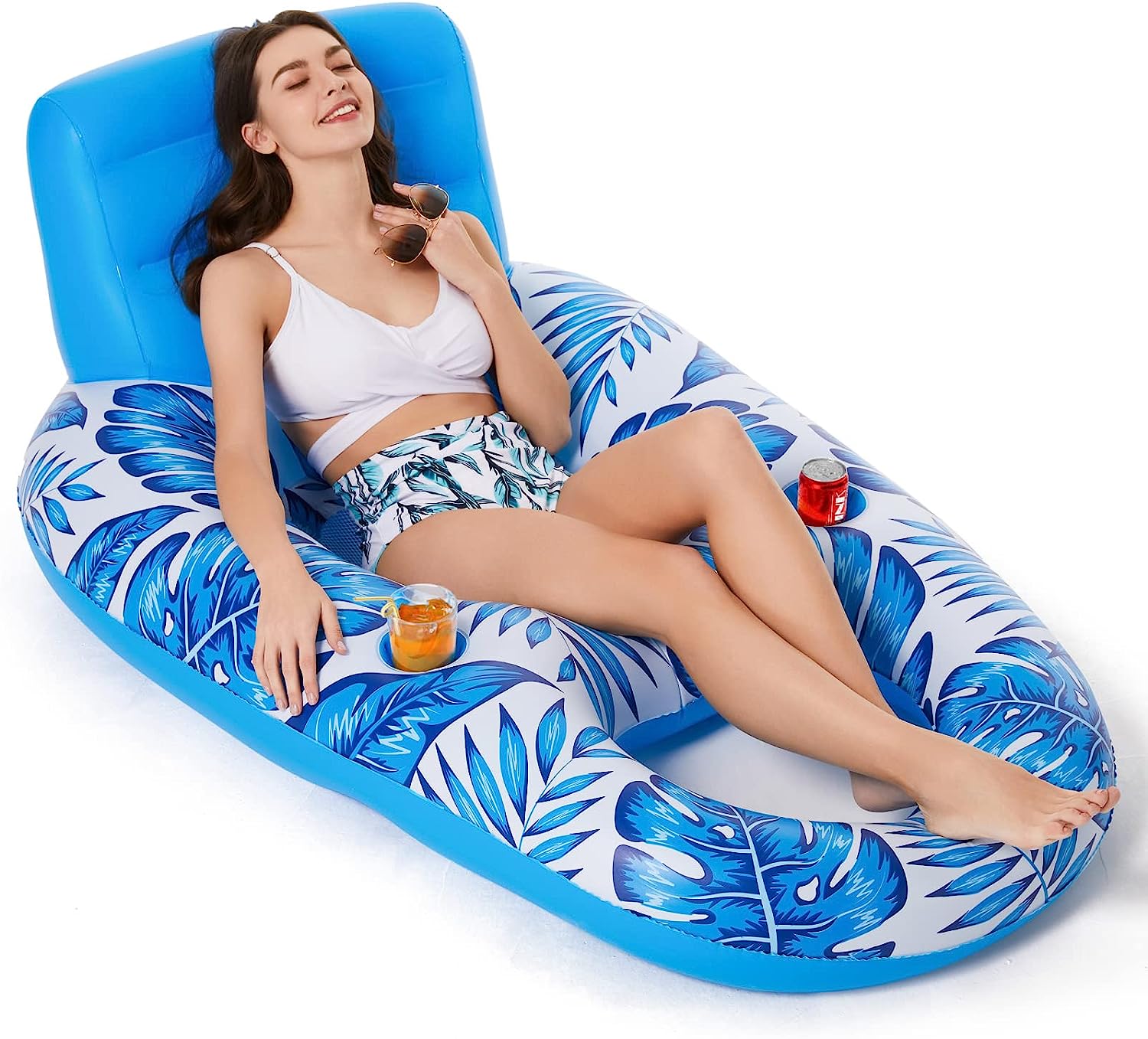 best pool lounger with cup holder