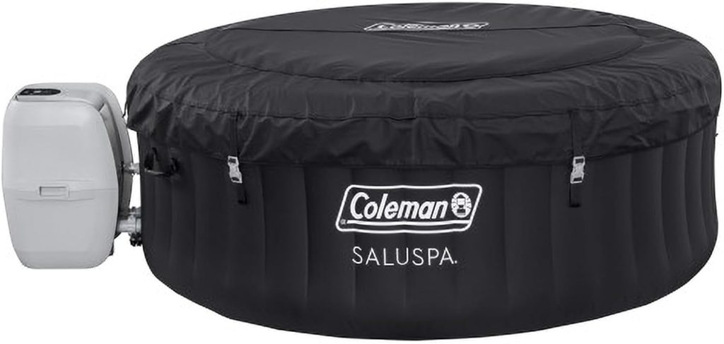Coleman SaluSpa AirJet 2 to 4 Person Inflatable Hot Tub Spa