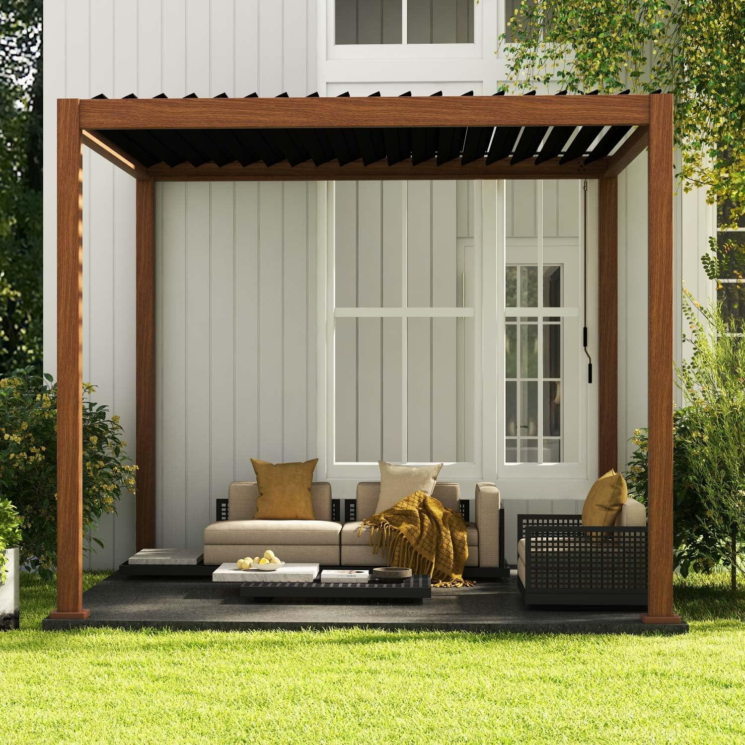 MIRADOR 111S Takasho Louvered Pergola Review